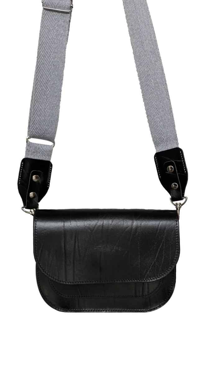CROSSBODY SATCHEL - NEGRO