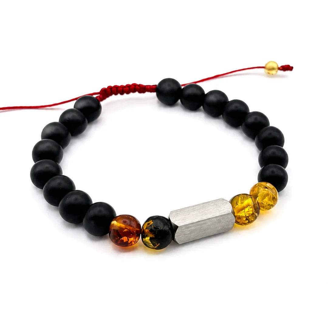 Pulsera Prisma Ámbar - Imagen 3