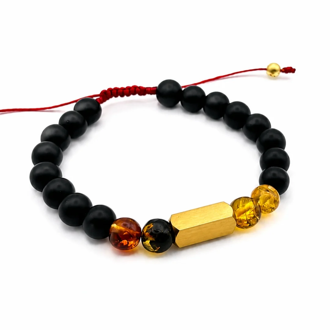 Pulsera Prisma Ámbar - Imagen 4