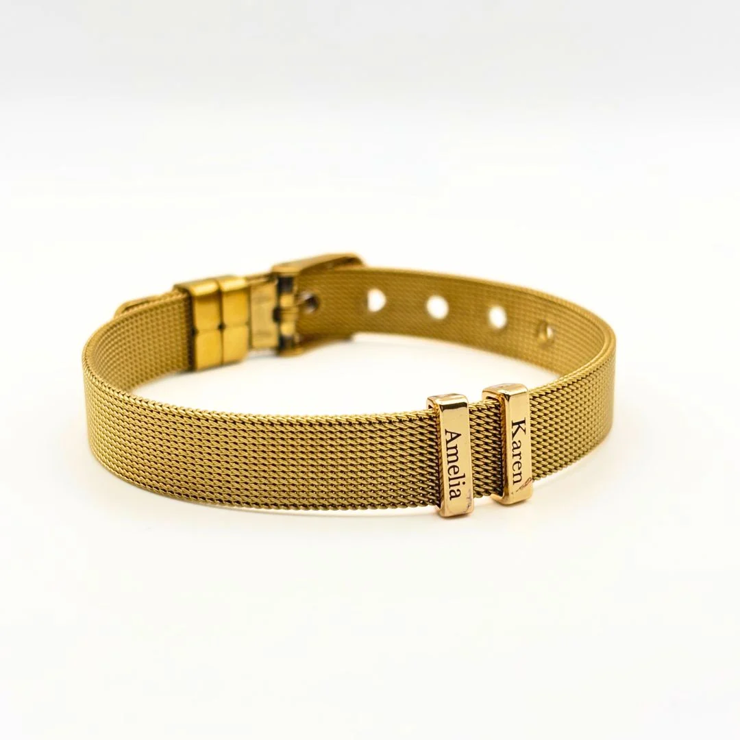 Pulsera Cinturón Dorado - Imagen 2