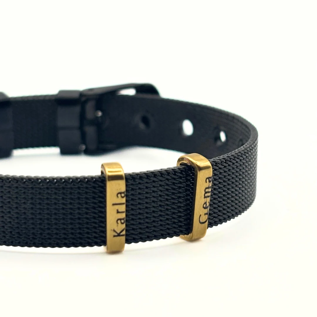 Pulsera Cinturón Negro - Imagen 4