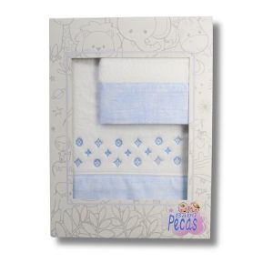 Juego sábanas CORALINO para COCHECITO