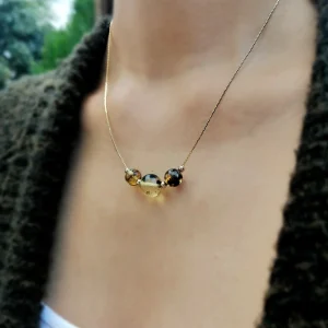 Collar Zazil ambar